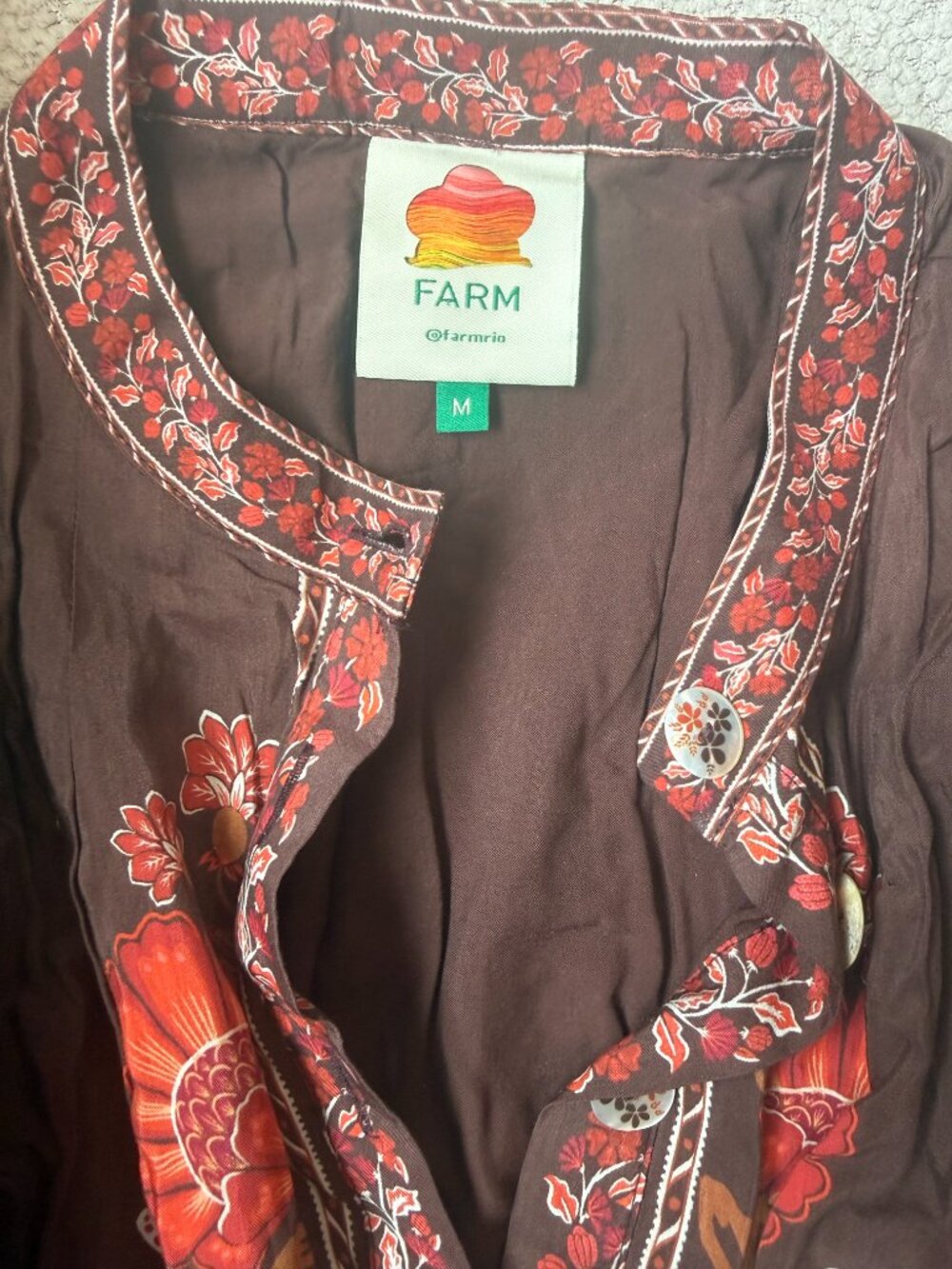 FARM RIO Gigi Tapestry Mini Dress - Picture 5 of 5